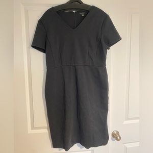 Ann Taylor stretch work dress. Size 14 cotton/poly. So flattering!